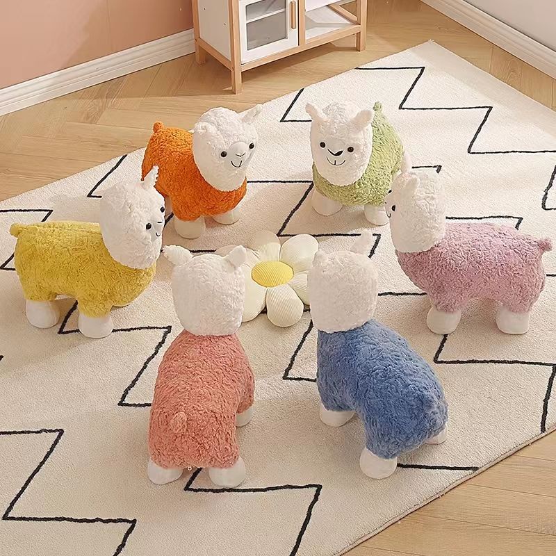 WORTHBUY Ghế Ngồi Hình Lạc Đà alpaca Hoạt Hình Đáng Yêu Dành Cho Trẻ