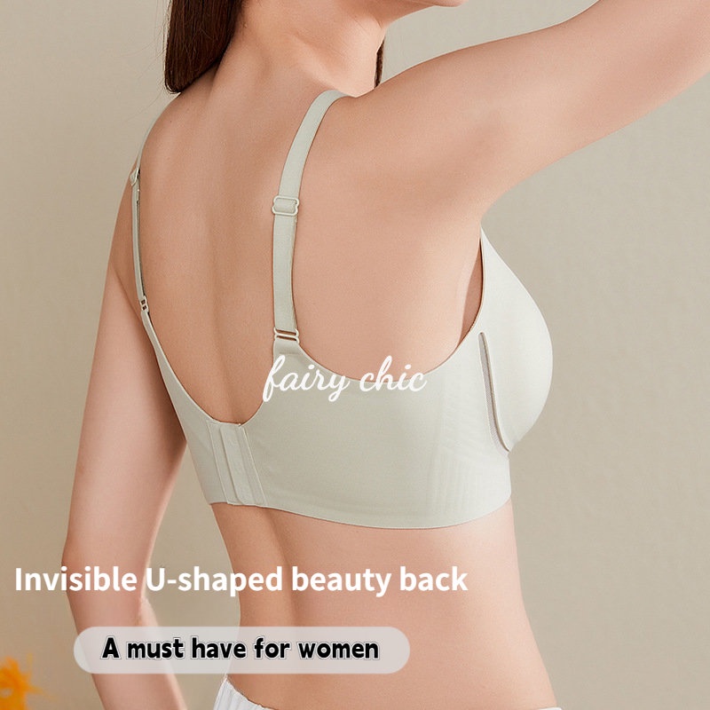 Áo Lót Không Gọng Không Đường May Có Mút Đệm Nâng Ngực Thiết Kế Thoải Mái Quyến Rũ