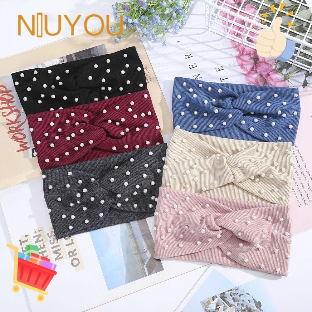 Anh NIUYOU. Băng Đô Cài Tóc Co Giãn Phong Cách Thể Thao Thời Trang Cho Nữ