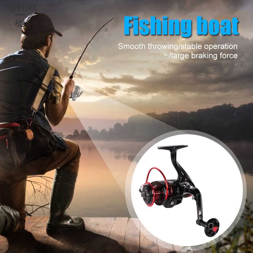 Máy Câu Cá Kim Loại Gấp Gọn Tiện Lợi