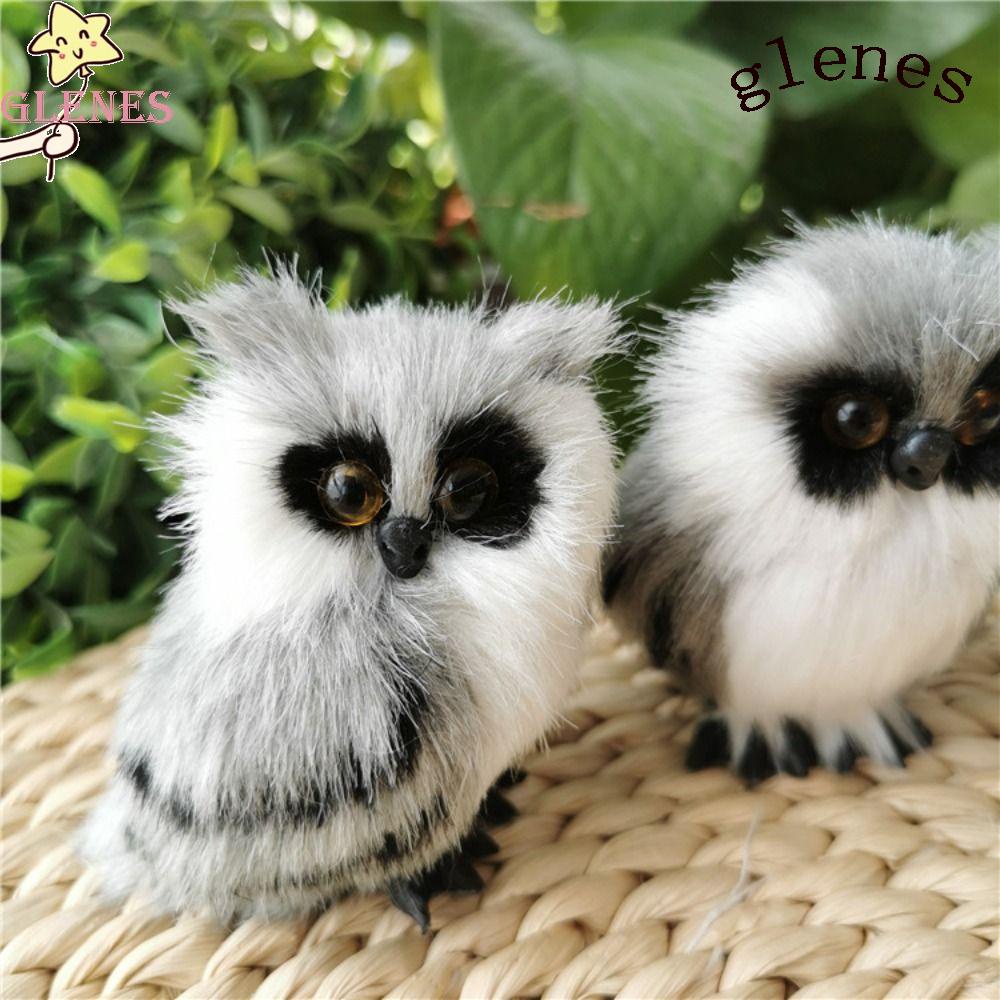 Đồ trang trí Chim Cú Bằng Nhựa Mềm Chất Lượng Cao Không Độc Hại Dùng Trang Trí Nhà Cửa