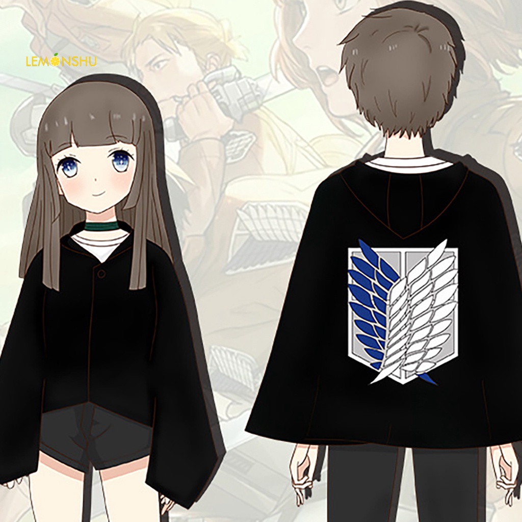 Áo Choàng Hóa Trang Attack on Titan Bằng Polyester Thoải Mái