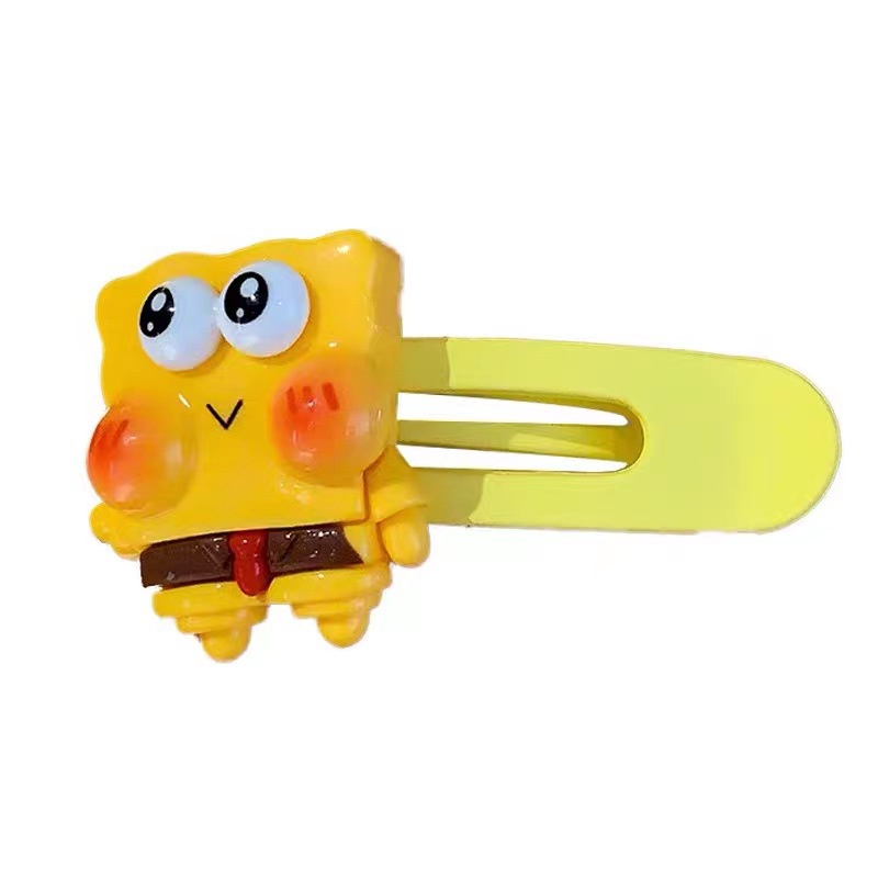 Kẹp Tóc Mái Bằng acrylic Hình Hoạt Hình Dễ Thương Cho Bạn Gái