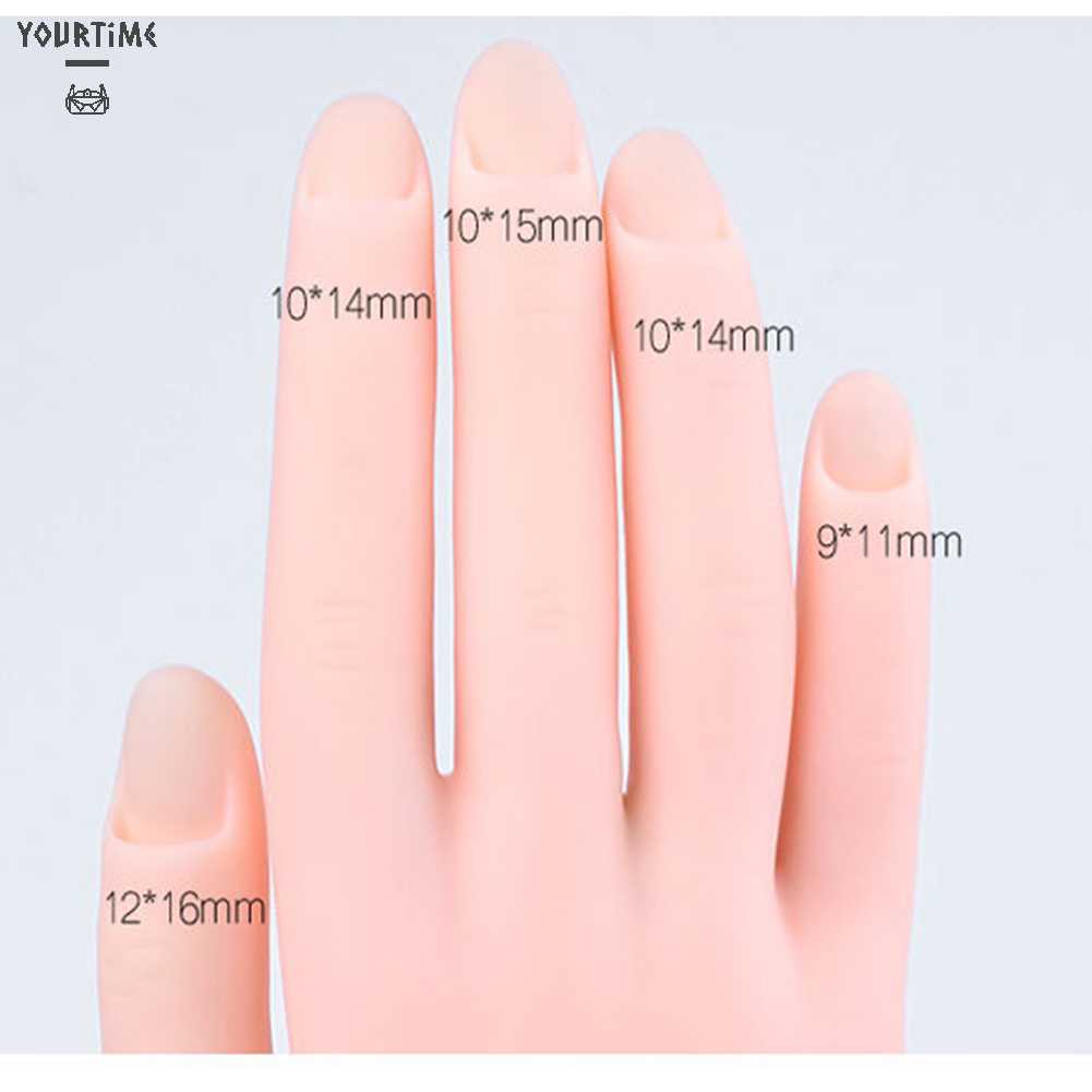 1 Mô Hình Bàn Tay Giả Mềm Tập Luyện Có Khớp Cử Động Cho Người Mới Bắt Đầu