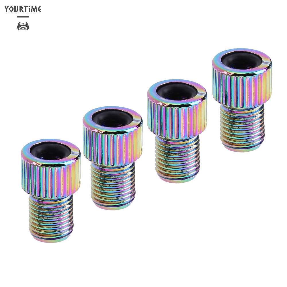 Set 4 Đầu Nối Van Bánh Xe Đạp