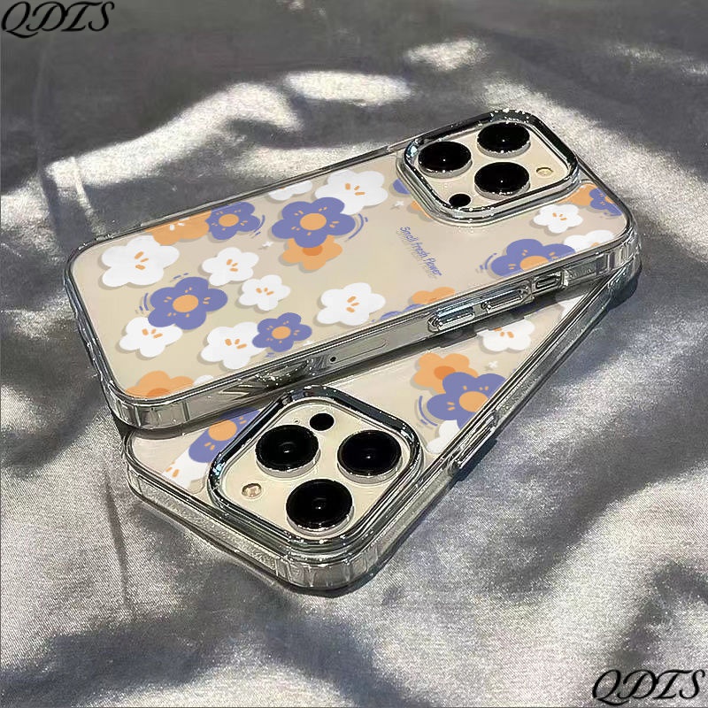 ✅Ốp Điện Thoại Mềm Chống Sốc Họa Tiết Hoa Nhỏ Cho Iphone plusmax8iPhone12 7 xs11 / 14pro 13 7MFO