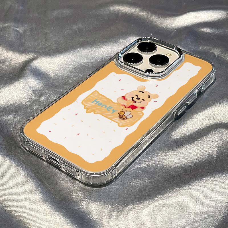 ✅Ốp Điện Thoại Mềm Chống Sốc Hình Gấu Pooh Cho Iphone 13 / max 14proxsplus 11 7 Iphone12In 8 7KPL