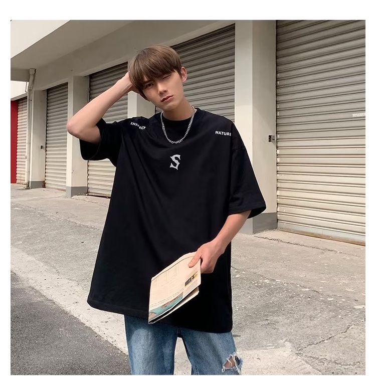 Áo Thun Ngắn Tay Phong Cách Đường Phố Thời Trang Mùa Hè Dành Cho Nam