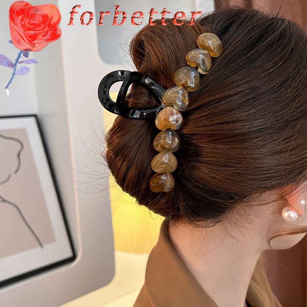 Kẹp Tóc Hình Trái Tim / Cá Mập Thiết Kế Tinh Tế Thời Trang Cho Nữ