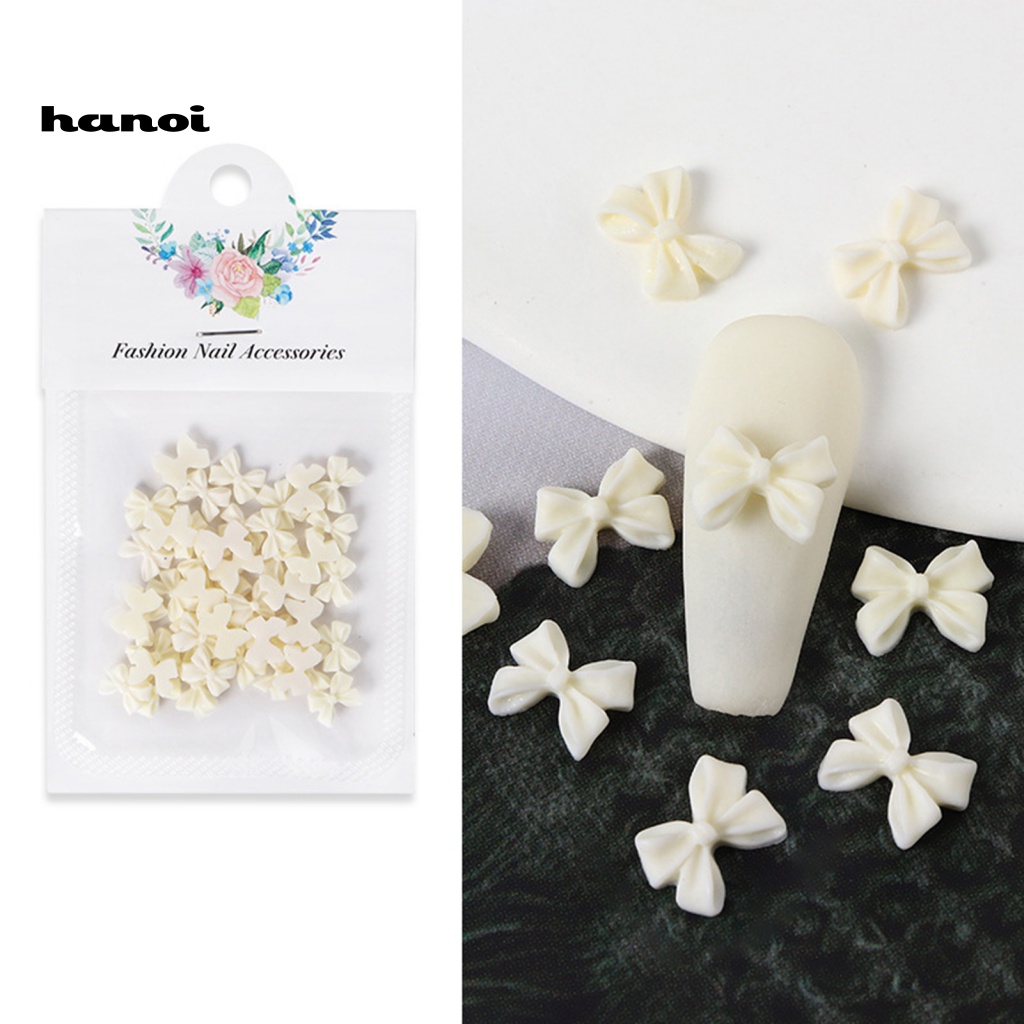 Set 50 Phụ Kiện Trang Trí Móng Tay Nghệ Thuật Chống Rơi Không Phai Màu DIY