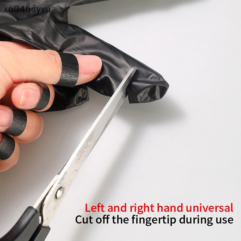 Set 10 Găng Tay Chống Tia UV Màu Đen Dùng Một Lần xo94bsyyu