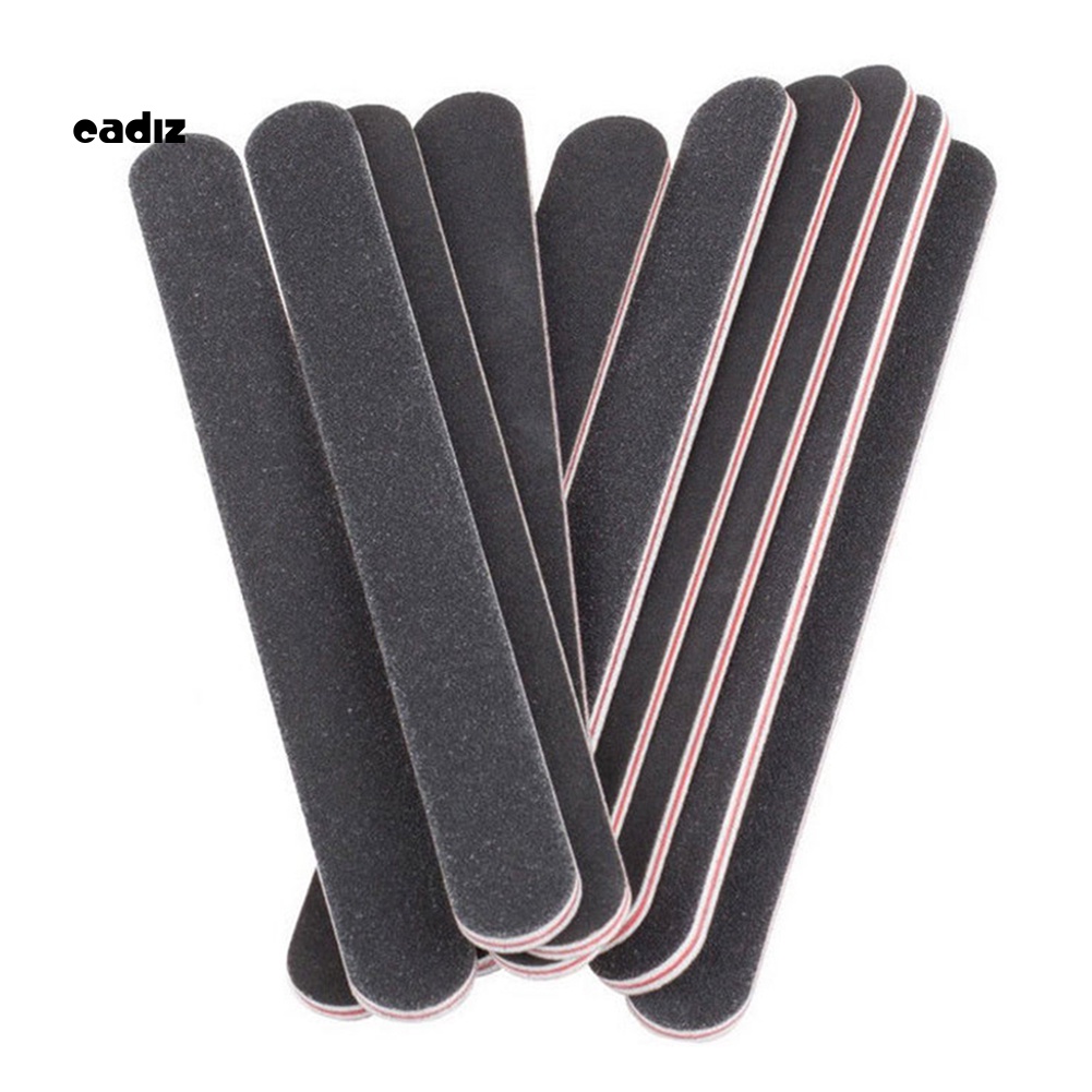 Bộ 10 Cây Dũa Móng Tay Dạng Khối Độc Đáo