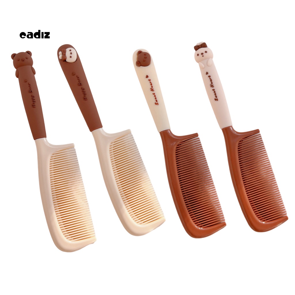 Lược Chải Tóc Răng Lược Nhỏ Bằng Nhựa Resin In Hình Thỏ Hoạt Hình Đáng Yêu Chuyên Nghiệp Cho Học Sinh