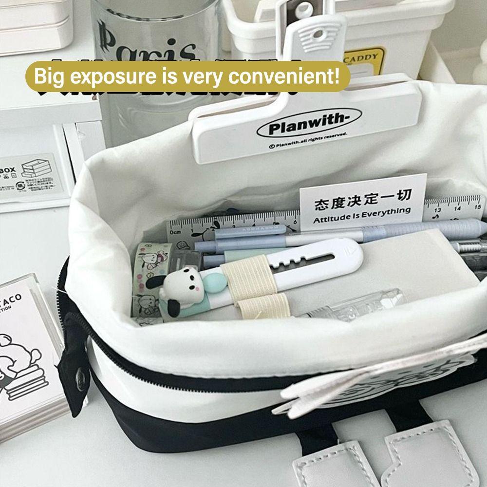 Pochacco Oxford Túi Đựng Bút Hình Chú Chó Pacha Sáng Tạo