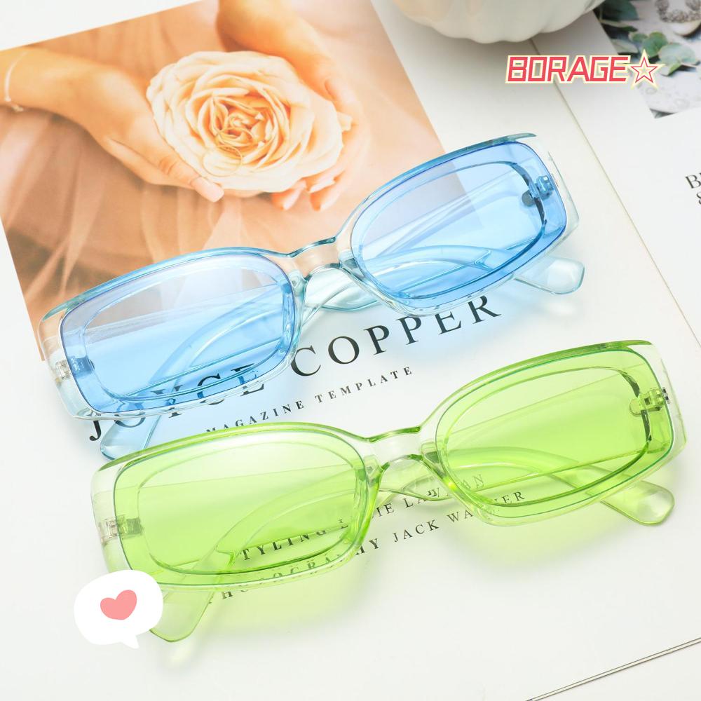 Kính Mát Gọng Chữ Nhật Phong Cách Thập Niên 90