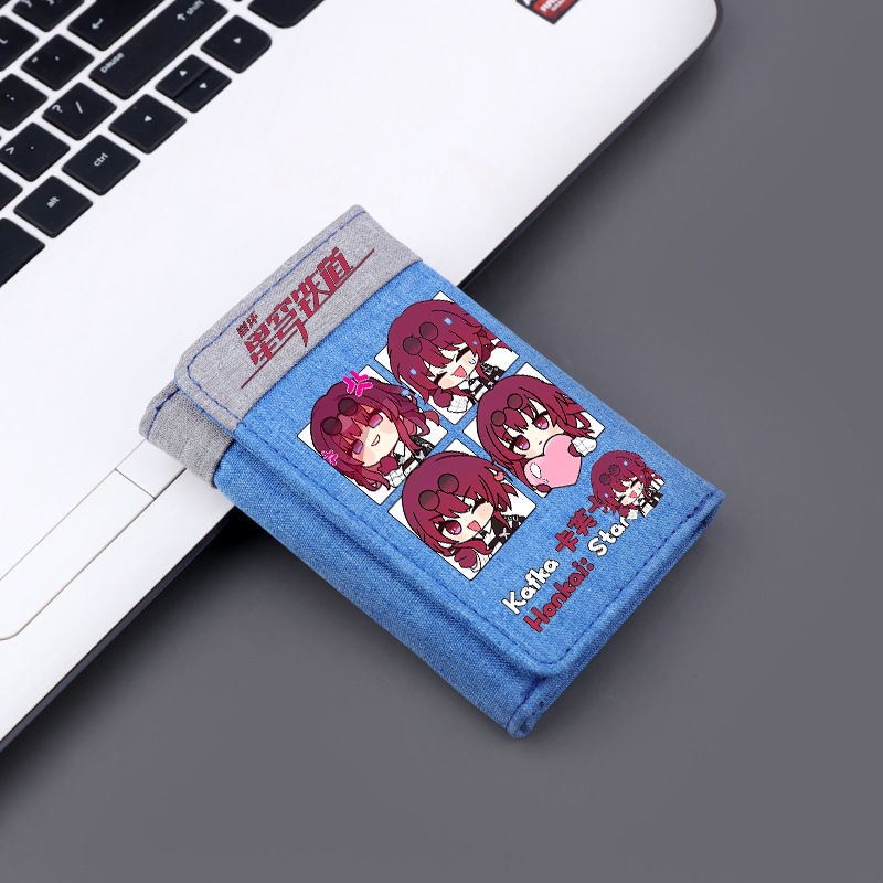 Honkai: Star Rail anime and manga Kafka the same person around the student wallet ins short compact card case coin purse