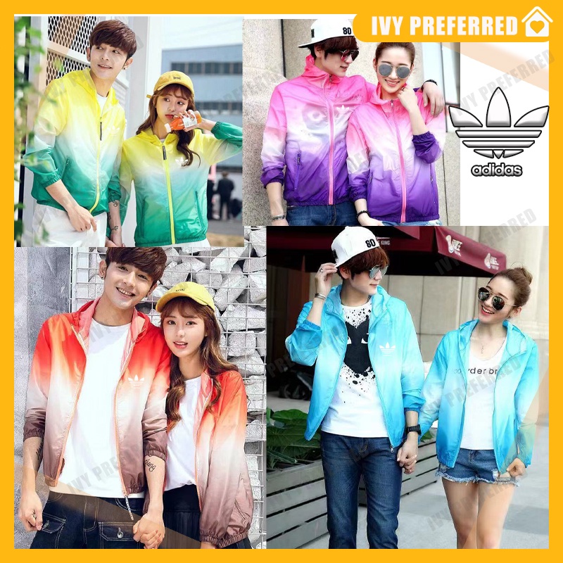 Áo Khoác Thể Thao Chống Nắng / Tia UV / Gió Màu Sắc Gradient Chống Thấm Nước Nhanh Khô Thời Trang Cho Gia Đình