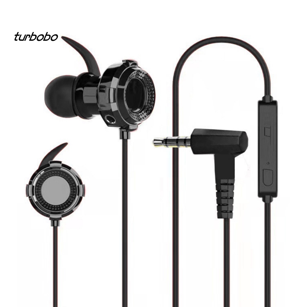 Tai Nghe Nhét Tai Có Dây Chống Nhiễu Âm Thanh Nổi Ổ Đĩa Kép Jack 3.5mm Cho Điện Thoại