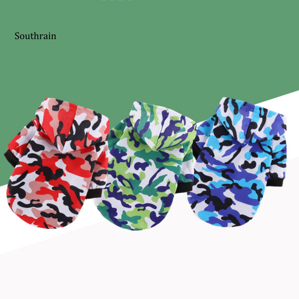 Áo Khoác Hoodie Giữ Ấm Họa Tiết Rằn Ri Thời Trang Xuân Thu Cho Cún Cưng