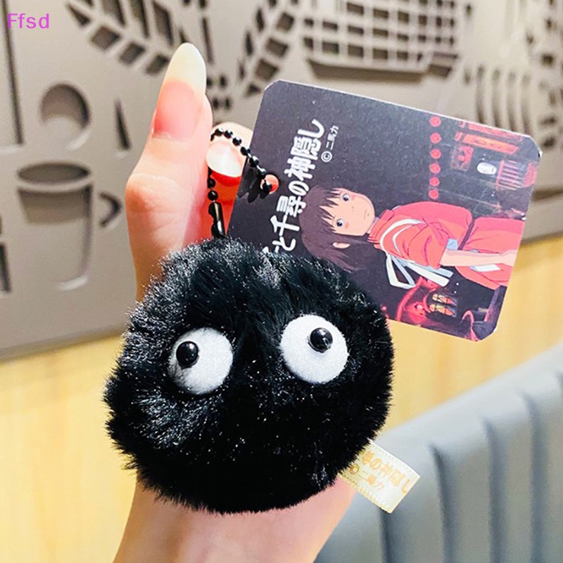 {Ffsd} Đồ Chơi Nhồi Bông Mini Hình Thỏ Đen Yêu Tinh Anime Spirited Away * Bán Chạy