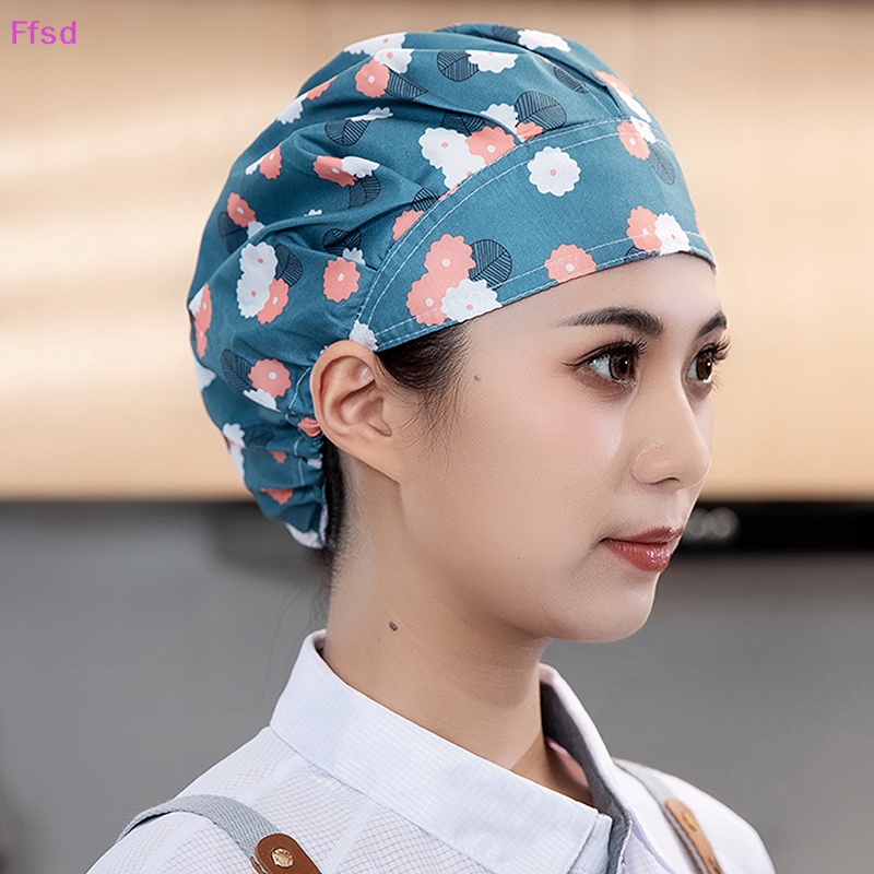 {Ffsd} Mũ Đầu Bếp Chống Bụi Bẩn / Nấu Ăn / Vệ Sinh Nhà Bếp Hàng Bán Chạy