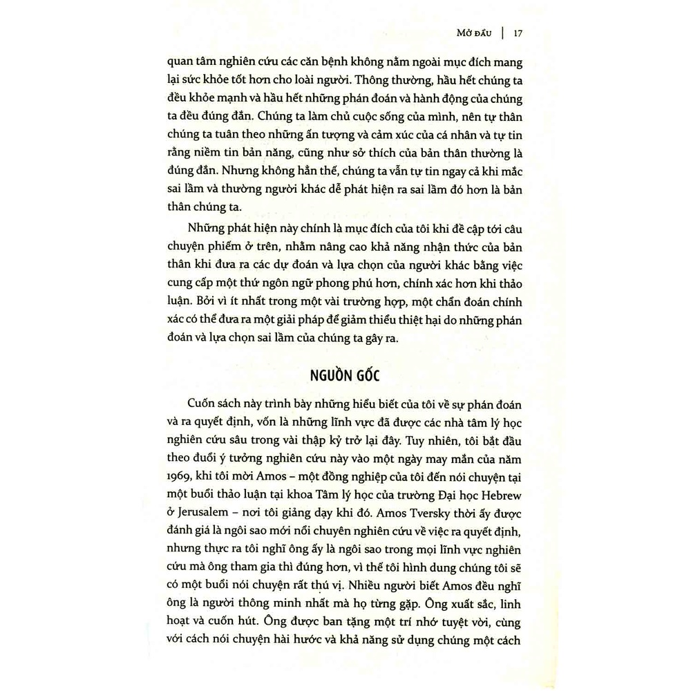 Sách - Tư Duy Nhanh Và Chậm