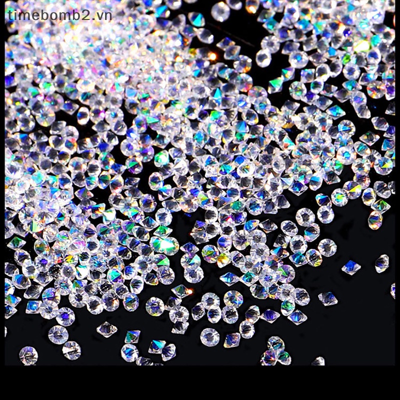 Hạt Đá 3D Mini 0.6-1.2mm Tự Trang Trí Móng Tay