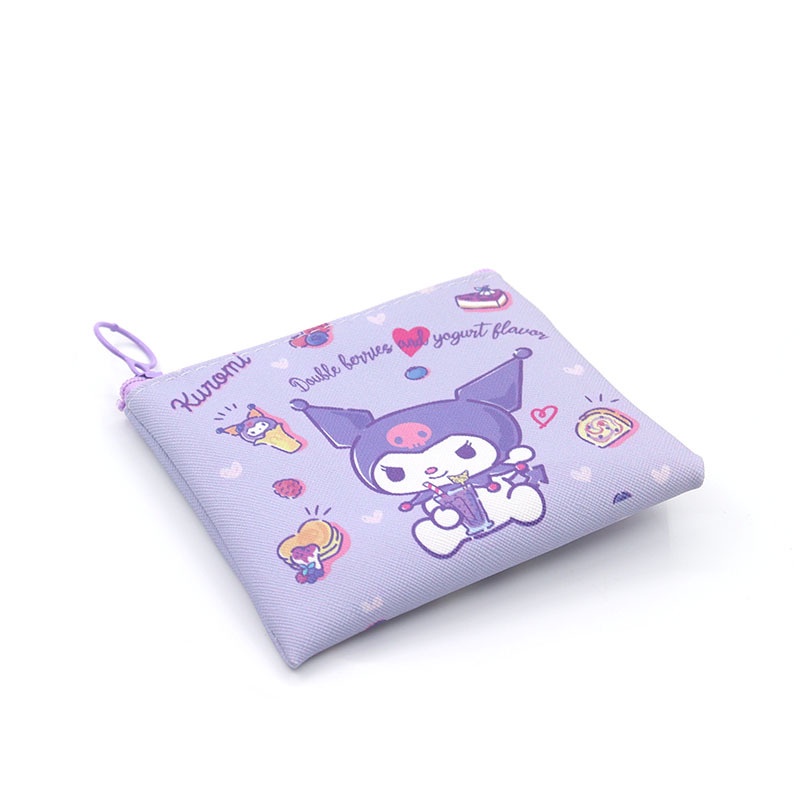 Ví Sanrio. Hộp Đựng Bút Chì. Kuromi