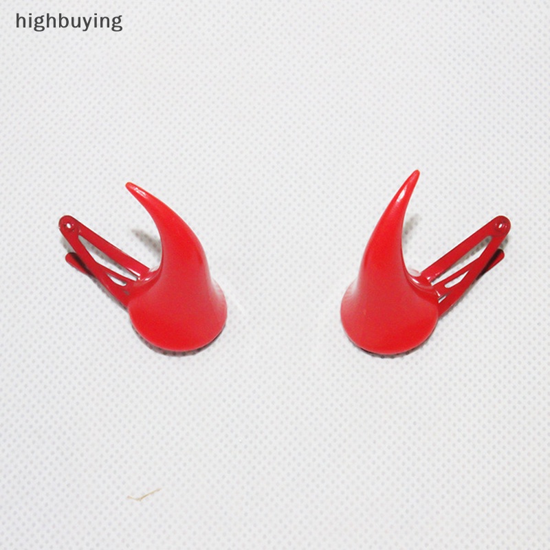 Set 2 KẹP TóC HìNh SừNg Quỷ ĐộC ĐáO ThờI Trang Cho Nữ