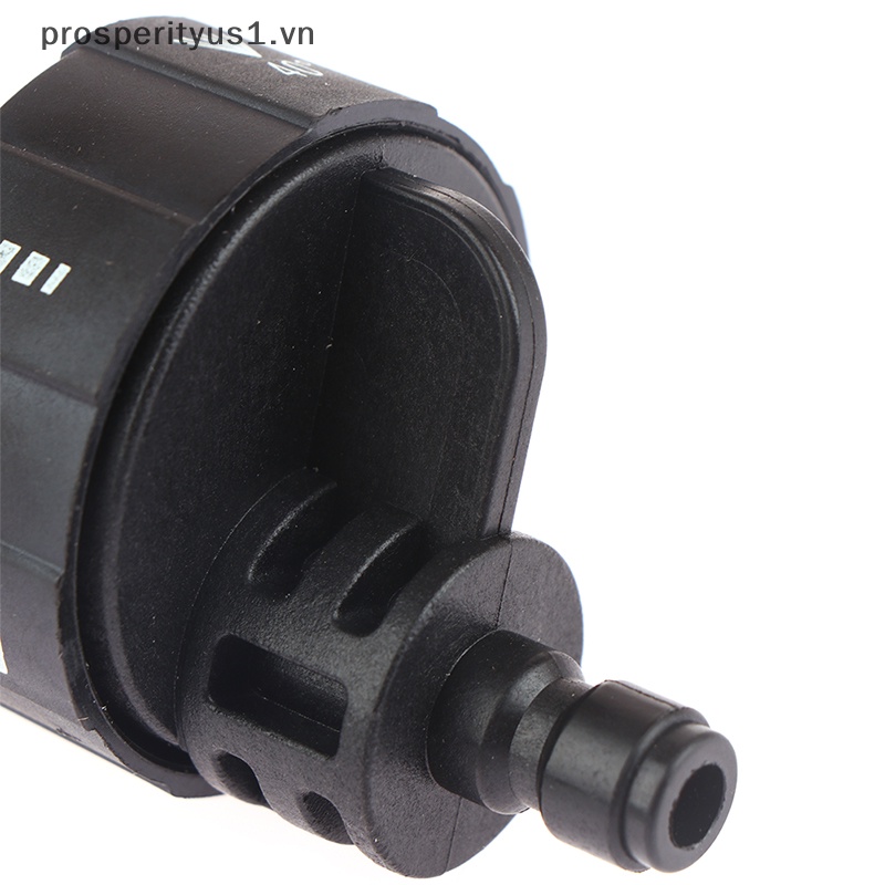 Vòi Phun Nước Áp Suất Cao 6 Trong 1 Có Thể Điều Chỉnh 1 / 4inch Bằng Nhựa