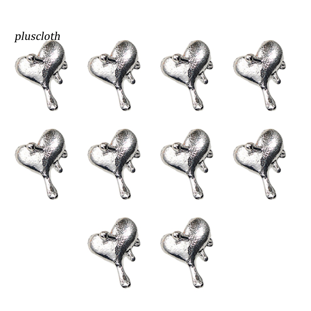 Set 10 Phụ Kiện Trang Trí Móng Tay 3D Nhiều Màu Sắc