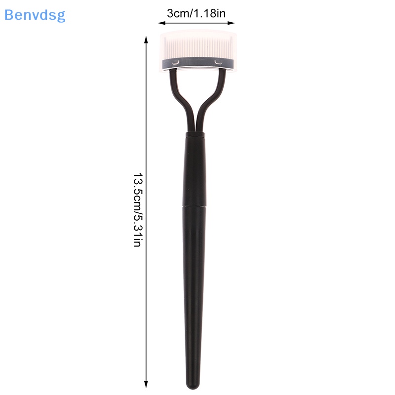 Kẹp Bấm Mi Bằng Kim Loại Màu Đen Thiết Kế Nhỏ Gọn Tiện Dụng