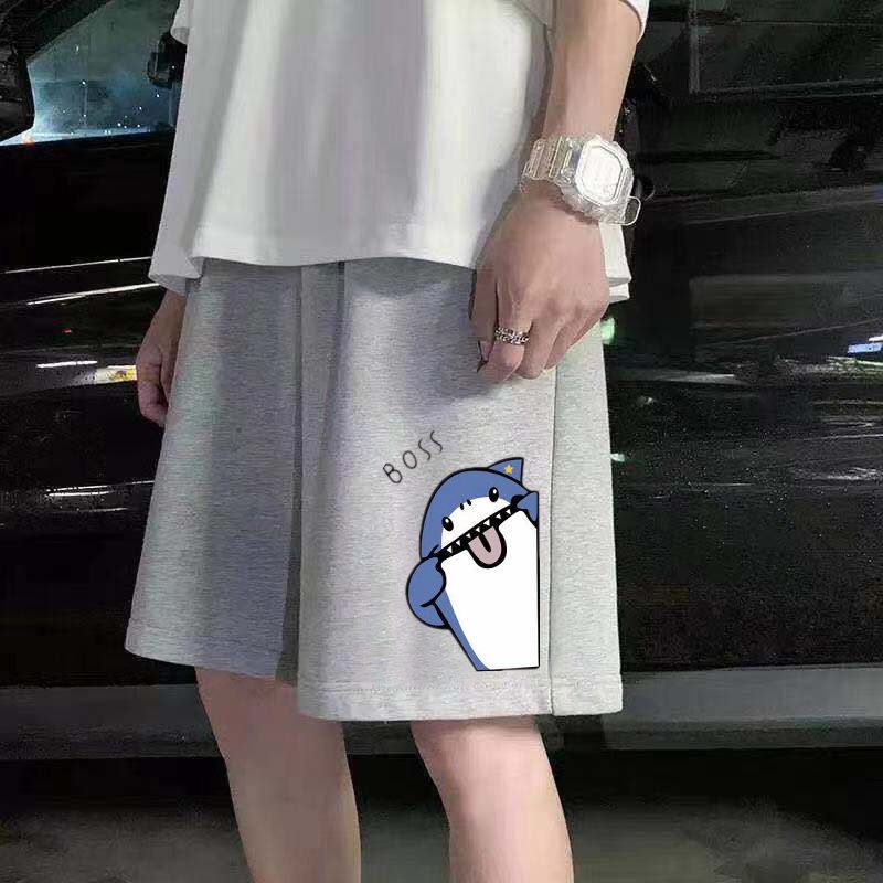 Quần Short Thể Thao Dáng Rộng In Họa Tiết Hoạt Hình Thời Trang Mùa Hè Cho Nam