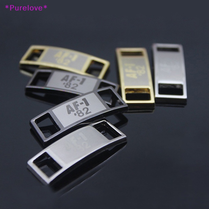 Khóa Dây Giày Bằng Kim Loại Thời Trang Dành Cho Nam Và Nữ Mới