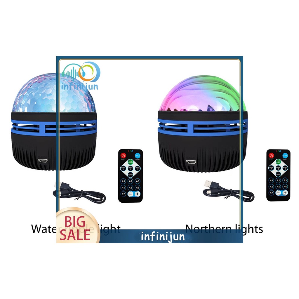 Đèn Ngủ Chiếu Sao RGB Cắm USB Điều Khiển Từ Xa