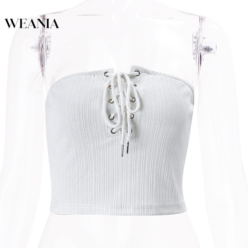 Áo Croptop Trễ Vai Thời Trang Mùa Hè Quyến Rũ Cho Nữ