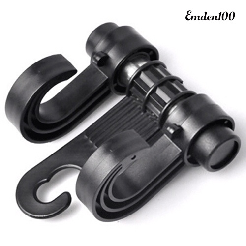[EMDEN] Giá Đỡ Túi Mua Sắm Hai Móc Treo Lưng Ghế Ô Tô