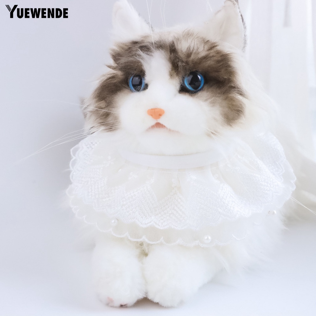 Yq.e Vòng Cổ Phối Tua Rua Bằng Polyester Không Gây Kích Ứng Thân Thiện Với Da Cho Thú Cưng