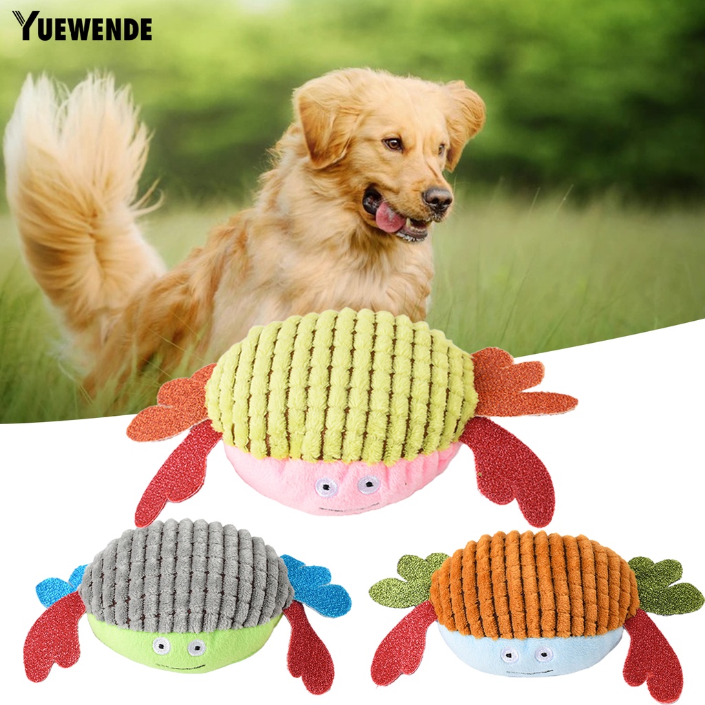 Đồ Chơi Nhồi Bông Hình Cua Chống Cắn Cho Thú Cưng