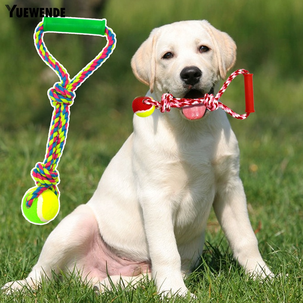 Đồ Chơi Dây Thừng Cotton Mềm Độ Co Giãn Cao Thoải Mái Chống Trầy Xước Chống Mài Mòn Làm Sạch Răng Cho Cún Cưng