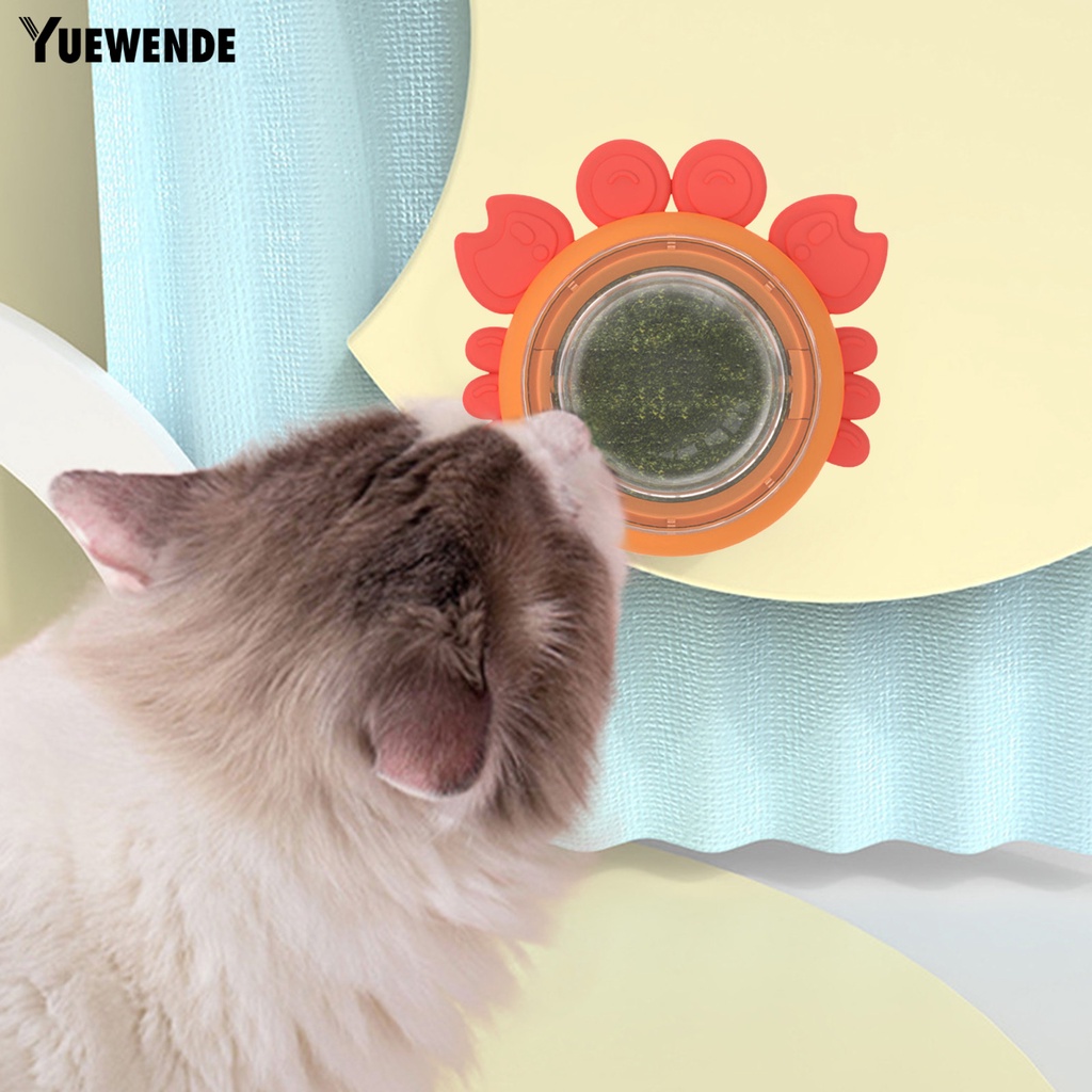 Yq.e Đồ Chơi Bóng Xoay Hình Cua Hoạt Hình Chống Bụi Làm Sạch Răng Cho Mèo Cưng