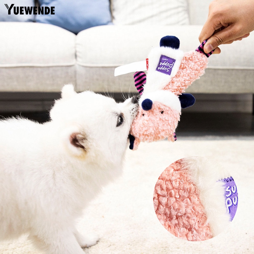 Đồ Chơi Nhồi Bông Mềm Mại Giảm Căng Thẳng Chống Cắn Cho Thú Cưng