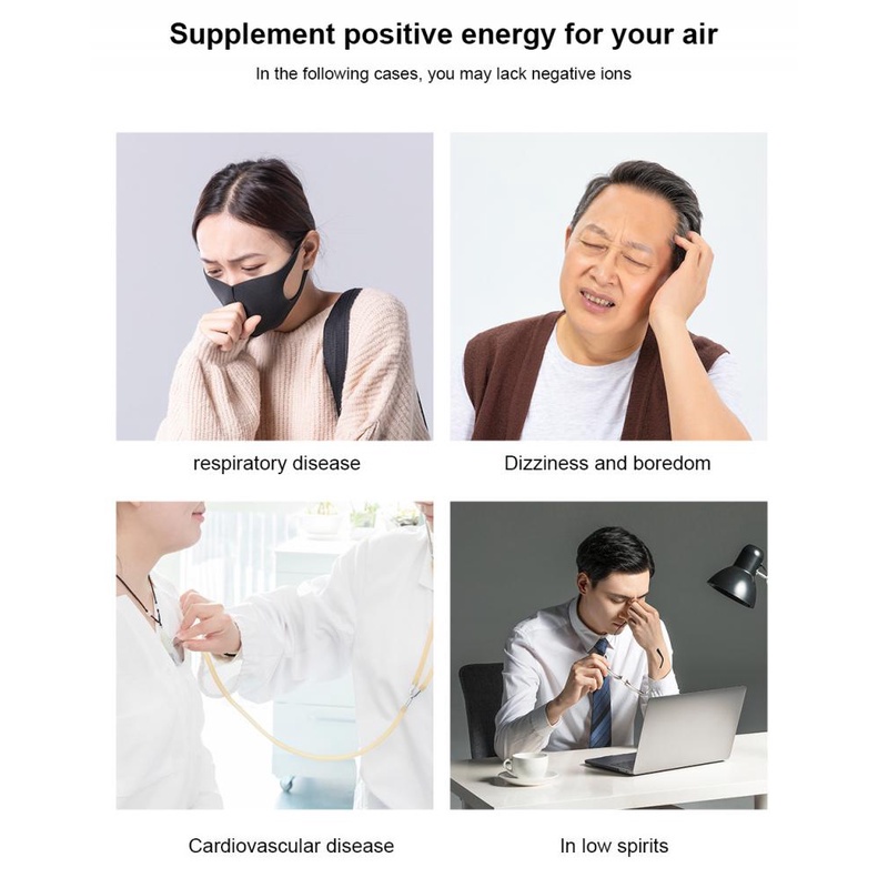 Máy lọc không khí ion âm dạng đeo Air Purifier Super I SHOPTRENDVN | BigBuy360 - bigbuy360.vn