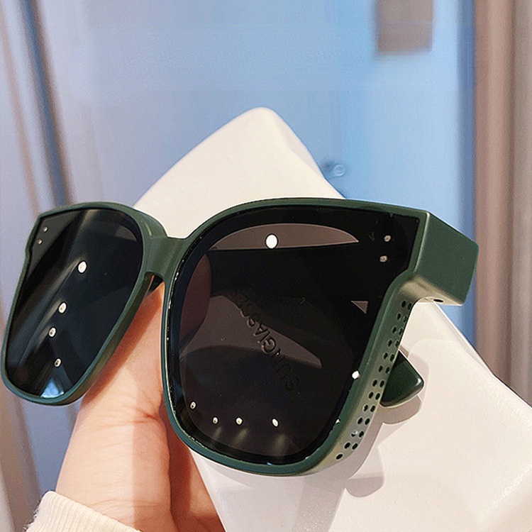 Kính Mát Gọng Vuông Thời Trang Mới Cho Nam Nữ Màu Sắc