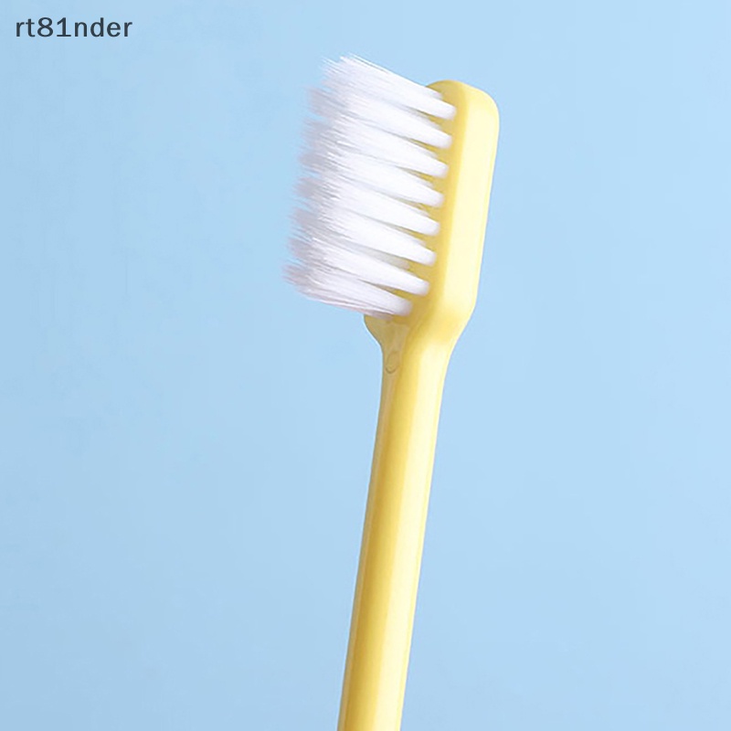 Bộ 10 Bàn Chải Đánh Răng Lông Mềm Màu Kẹo Ngọt Dành Cho Người Lớn