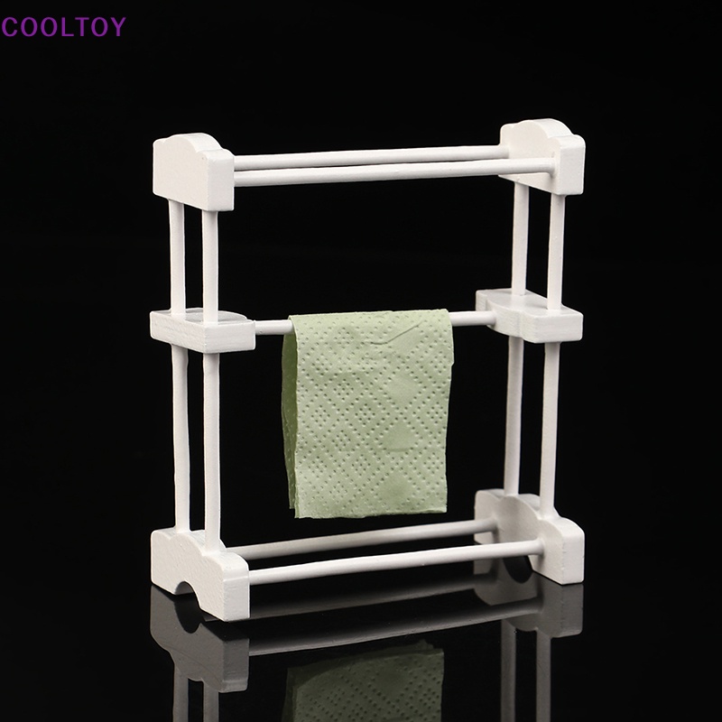 Giá Phơi Khăn Lau Tay Đồ Chơi Búp Bê Tỷ Lệ 1: 12