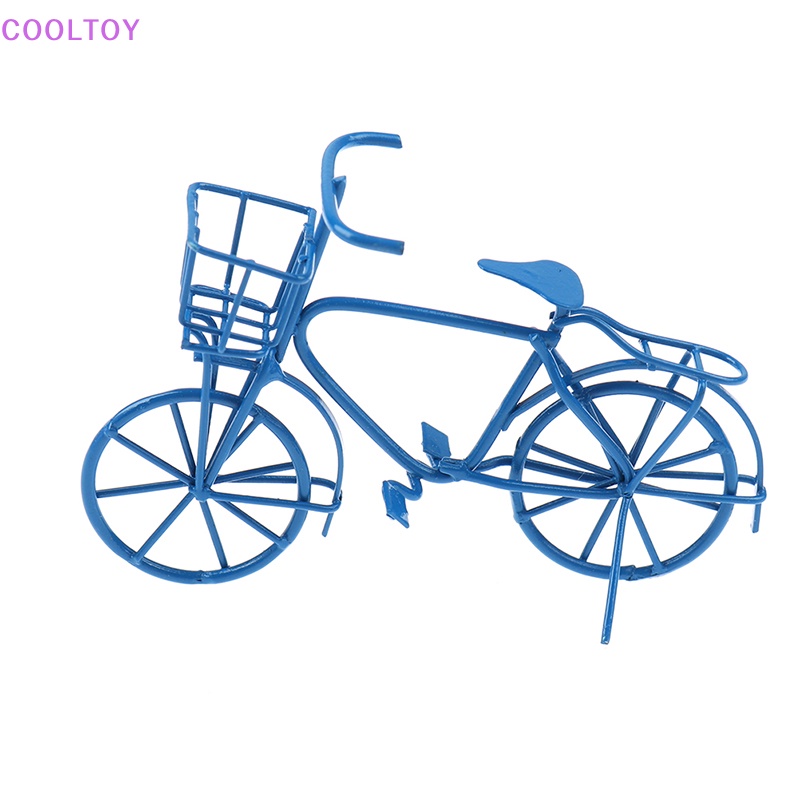 Cooltoy Mô Hình Xe Đạp Bằng Kim Loại Tỉ Lệ 1: 12 Trang Trí Nhà Búp Bê