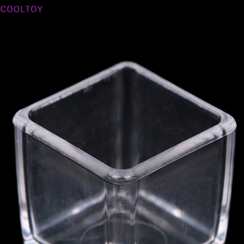 Cooltoy Hộp Đựng Kẹo Hình Vuông Trong Suốt Dành Cho Nhà Búp Bê 1 / 12