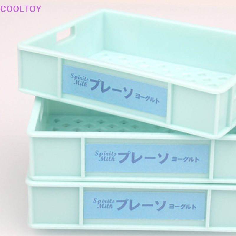 Cooltoy Giỏ Bánh Mì Sữa Mini Để Bàn Trang Trí Nhà Búp Bê