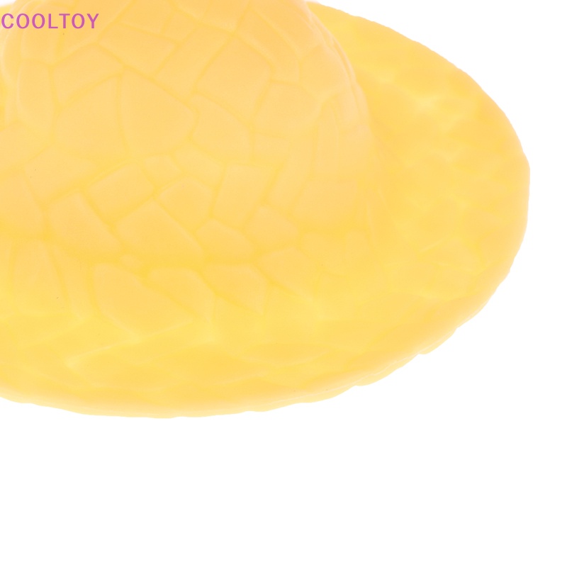 Bộ 5 Mô Hình Mũ Rơm Mini Bằng Nhựa Tỉ Lệ 1: 12 Trang Trí Nhà Búp Bê